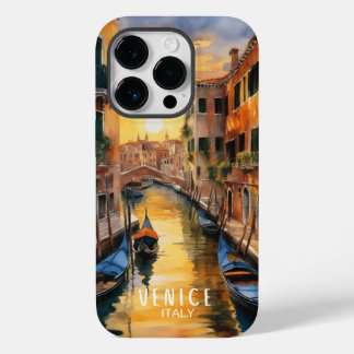 Mysterieus mooie zonsondergang in Venetië Case-Mate iPhone 14 Pro Hoesje