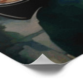 Mysterieus mooie zonsondergang in Venetië Poster (Hoek)