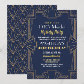 Mysterieus moorddiner verjaardagsfeestje uit de ja kaart (Voorkant / Achterkant)