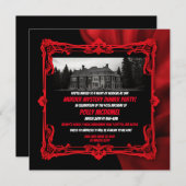 Mysterieus moordfeest in een griezelige villa uitn kaart (Voorkant / Achterkant)