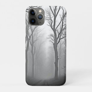 Mysterieus nevelig bospad Case-Mate iPhone case