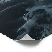 Mysterieus onbekend Antarctica Aerial Uitzicht Pos Poster (Hoek)