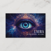 Mysterieus oog Mandala Helderziend Psychisch Mediu Visitekaartje (Voorkant)