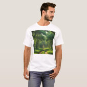 Mysterieus pad t-shirt (Voorkant volledig)