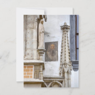 Mysterieus portret op het oude stadhuis, Bratislav Briefkaart