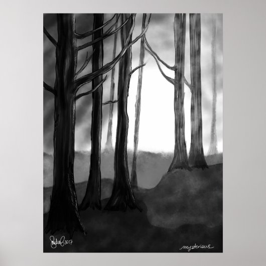 mysterieus poster (Voorkant)