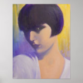 MYSTERIEUUS ART DECO LADY POSTER (Voorkant)