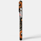 Mysterieuze ambacht daalt neer boven een oude tore Case-Mate iPhone case (Achterkant / Links)