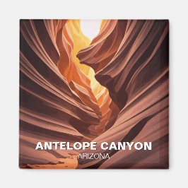 Mysterieuze Antelope Canyon Navajo Nation, Arizona Magneet