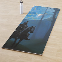 Mysterieuze Black Knight in het Moonlit Bos