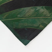 Mysterieuze Black Panther Oerwoud Wildlife Design Fleece Deken (Hoek)