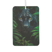 Mysterieuze Black Panther Oerwoud Wildlife Design Luchtverfrisser (Voorkant)