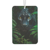 Mysterieuze Black Panther Oerwoud Wildlife Design Luchtverfrisser (Achterkant)