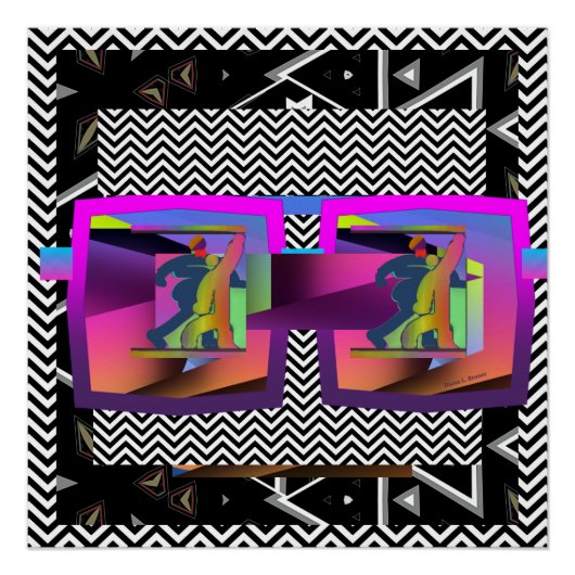 Mysterieuze bril perfect poster (Voorkant)