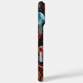 Mysterieuze buitenaardse aanwezigheid in een kosmi Case-Mate iPhone case (Achterkant / Rechts)