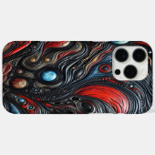 Mysterieuze buitenaardse aanwezigheid in een kosmi Case-Mate iPhone case (Achterkant (horizontaal))