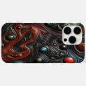 Mysterieuze buitenaardse aanwezigheid in kosmische Case-Mate iPhone case (Achterkant (horizontaal))