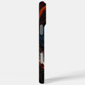 Mysterieuze buitenaardse aanwezigheid in levendige Case-Mate iPhone case (Achterkant / Rechts)