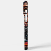 Mysterieuze buitenaardse aanwezigheid in levendige Case-Mate iPhone case (Achterkant / Links)