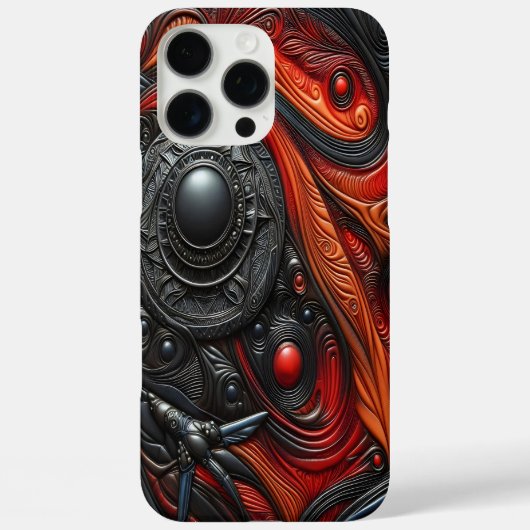 Mysterieuze buitenaardse ambacht onder een kosmisc Case-Mate iPhone case (Achterkant)