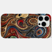 Mysterieuze buitenaardse ontmoeting in levendige k Case-Mate iPhone case (Achterkant (horizontaal))