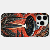 Mysterieuze buitenaardse ontmoeting over een futur Case-Mate iPhone case (Achterkant (horizontaal))