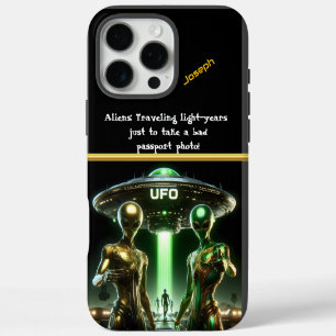 Mysterieuze Buitenaardse Wezens Verzamelingen Rond iPhone 16 Pro Max Hoesje