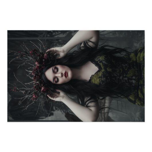 Mysterieuze Dame 2 Perfect Poster (Voorkant)