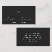 Mysterieuze Derde Oog Logo Energie Healing Astrolo Visitekaartje (Voorkant / Achterkant)