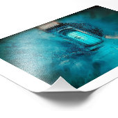 Mysterieuze deur foto afdruk (Hoek)