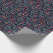 Mysterieuze Dungeon Door D & D Fantasy Portal Cadeaupapier (Hoek)