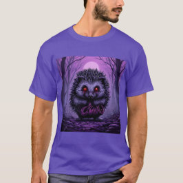 Mysterieuze egel in Spooky Forest T-shirt