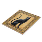 Mysterieuze farao kat tegeltje (Zijkant)
