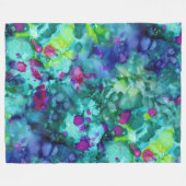 Mysterieuze fathoms hieronder: fleece deken (Voorkant (Horizontaal))