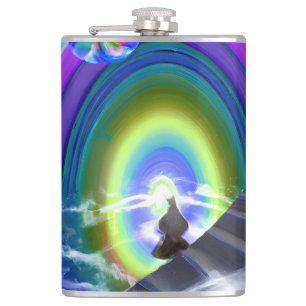 Mysterieuze figuur bij de interdimensionale starga heupfles