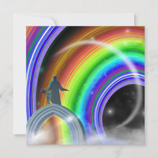 Mysterieuze figuur bij de interdimensionale starga kaart (Voorkant)