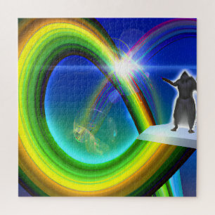 Mysterieuze figuur bij de interdimensionale starga legpuzzel
