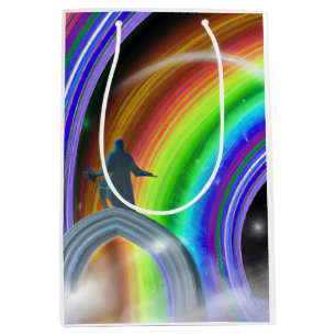 Mysterieuze figuur bij de interdimensionale starga medium cadeauzakje