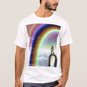 Mysterieuze figuur bij de interdimensionale starga t-shirt