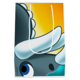 Mysterieuze gehoornde dinosaurus van Jeff Willis A Medium Cadeauzakje