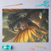 Mysterieuze gotische drakenfee tissuepapier (Craft)