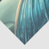 Mysterieuze gotische drakenfee tissuepapier (Detail)