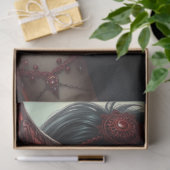 Mysterieuze gotische drakenfee tissuepapier (Geschenk)