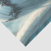 Mysterieuze gotische drakenfee tissuepapier (Detail)