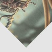 Mysterieuze gotische drakenfee tissuepapier (Detail)