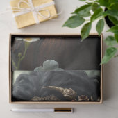 Mysterieuze gotische drakenfee tissuepapier (Geschenk)