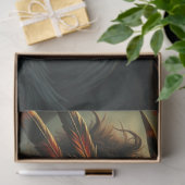 Mysterieuze gotische drakenfee  tissuepapier (Geschenk)