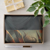 Mysterieuze gotische drakenfee tissuepapier (Geschenk)