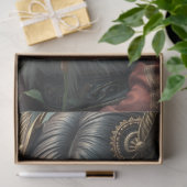 Mysterieuze gotische drakenfee tissuepapier (Geschenk)