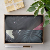 Mysterieuze gotische drakenfee tissuepapier (Geschenk)